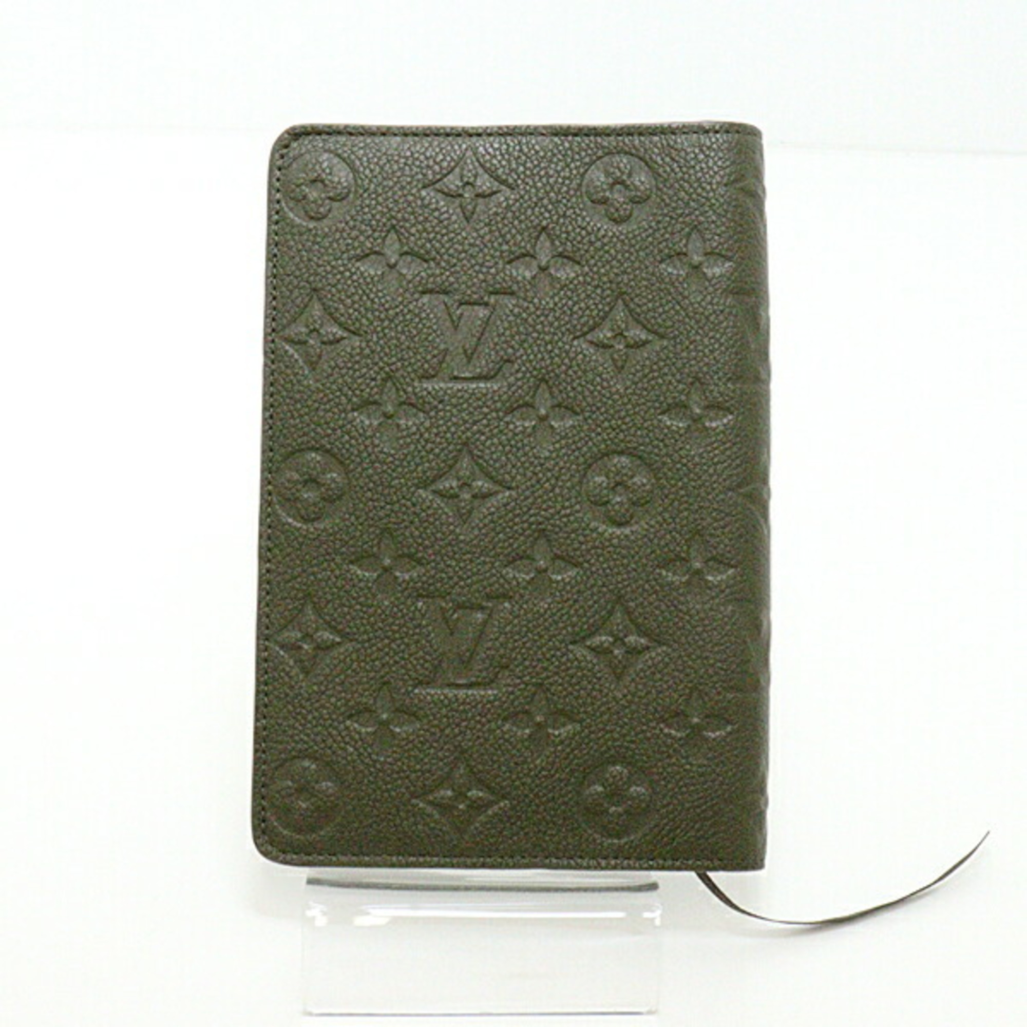 Louis Vuitton Book Cover Clemence Gi0678 Ic Chip Khaki